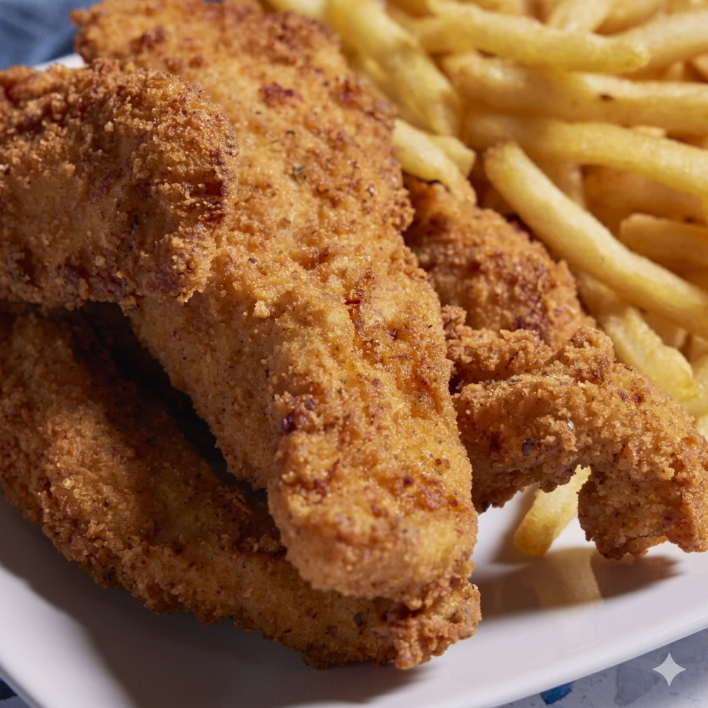 Chicken Tenders With Fries